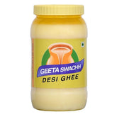 Organic Buffalo Desi Ghee By Geeta Swachh | Natural & Healthy Curd-Churned Desi Ghee Good For Desserts | (2 Litre) 67.6 Ounce | Jar Pack